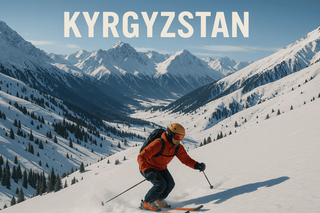 skiing in kyrgyzstan