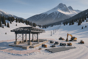 Kok-Zhailau & Kumbel Peak Ski Resort