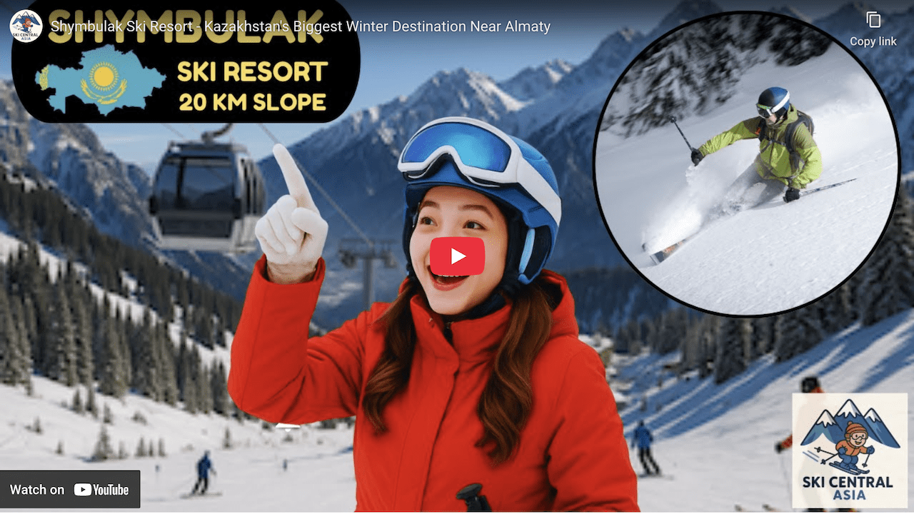 Shymbulak Ski Resort Video