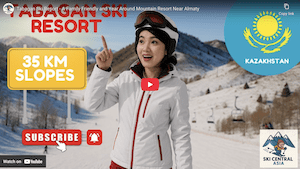 tabagan ski resort video