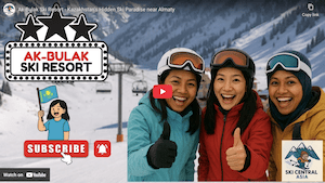 ak-bulak ski resort video