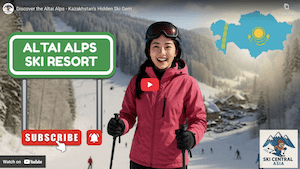 altai alps ski resort video
