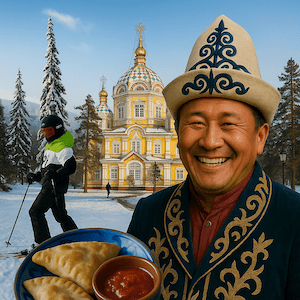 ski vacation kazakhstan