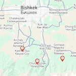 Map Ski Resorts Kyrgyzstan