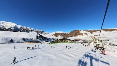 Skiing in Chunkurchak