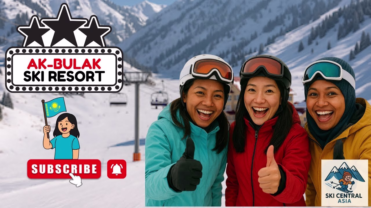 Ak-Bulak KZ Ski Resort video thumbnail