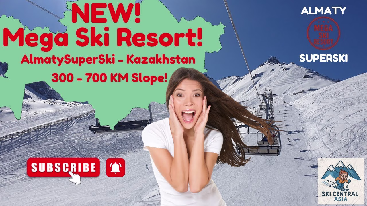 Almaty SuperSki Resort video thumbnail