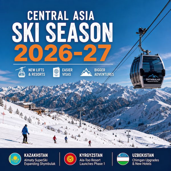 Central Asia ski season 2026 / 2027