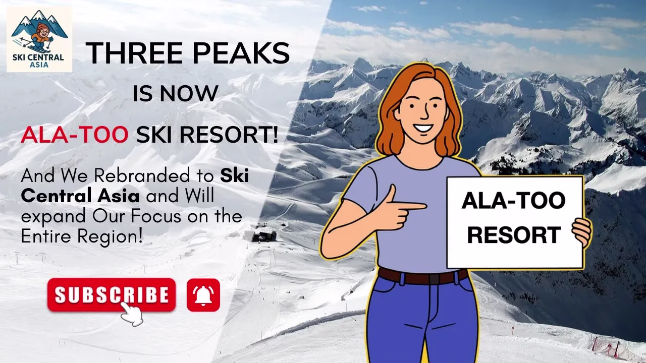 Three Peaks rebranding to Ala-Too video thumbnail
