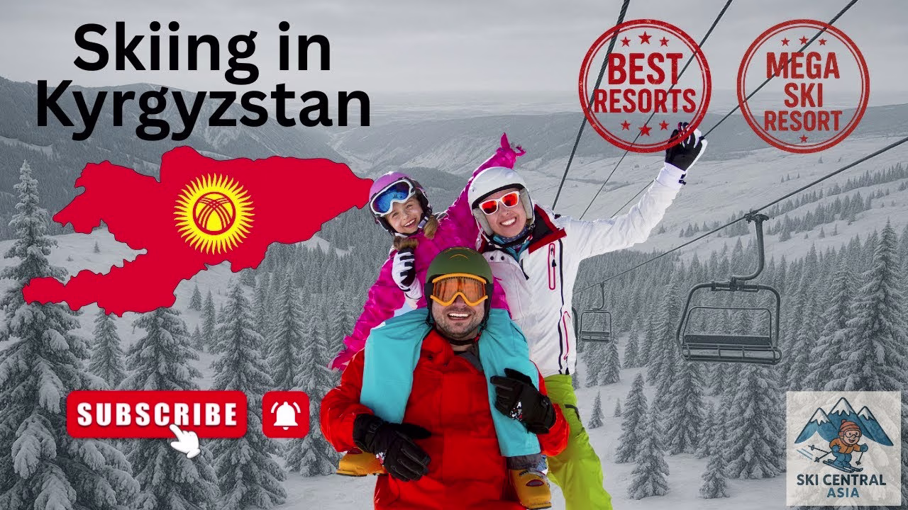 Skiing in Kyrgyzstan video thumbnail
